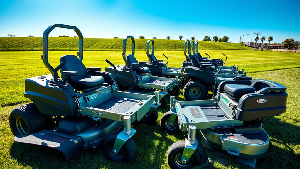 key factors for commercial mowers