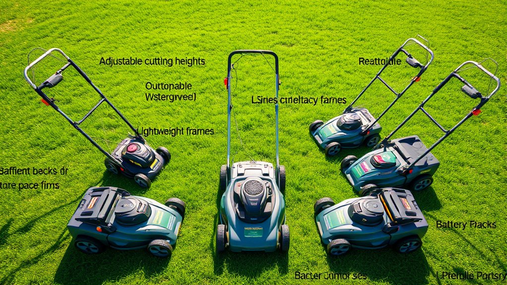 lawn mower features to consider