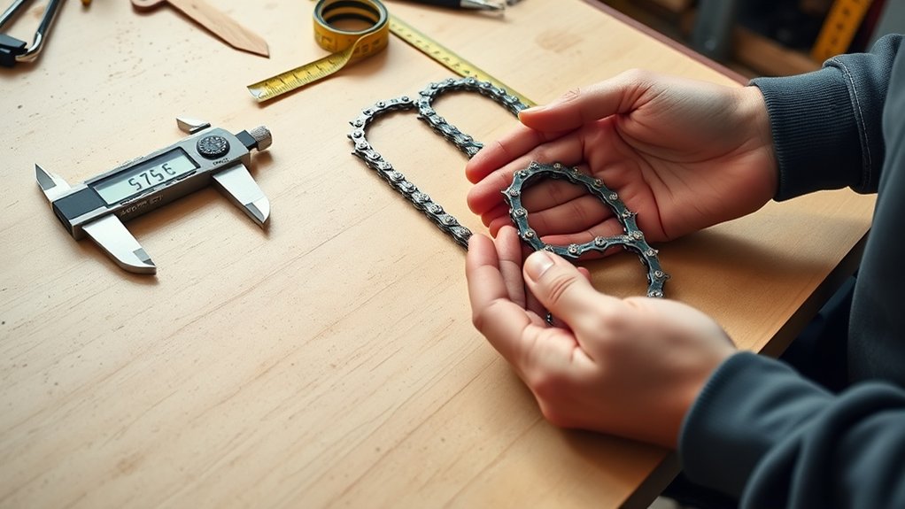 measure rivet distances accurately