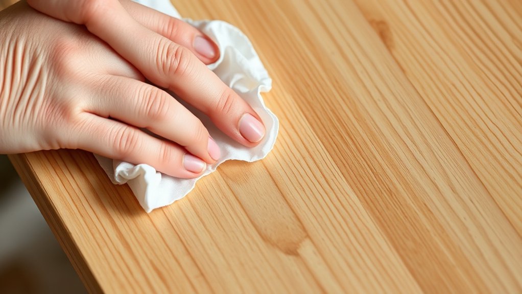 moisture damages delicate wood