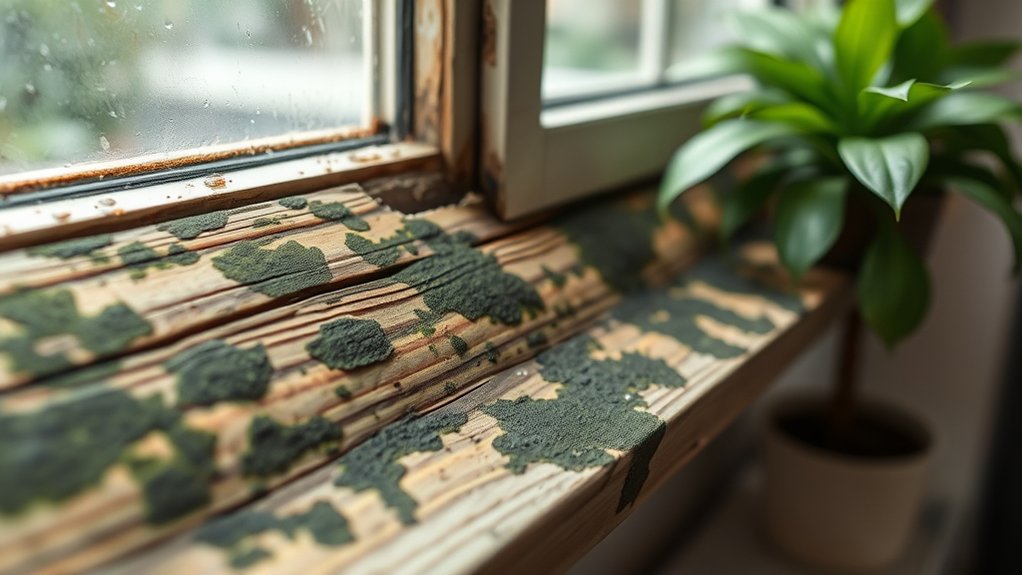 moisture fosters harmful mold