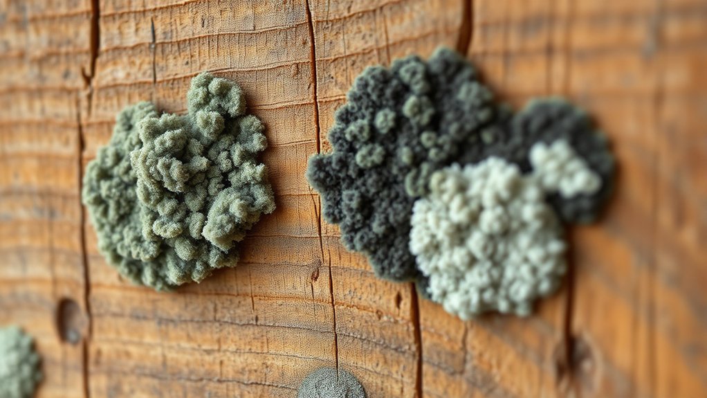 mold identification on wood