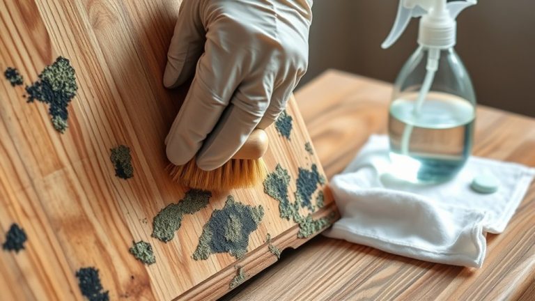 mold removal from wood