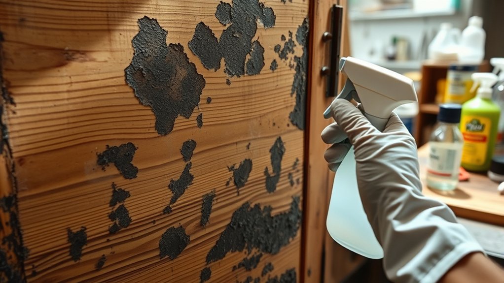 mold removal techniques for wood