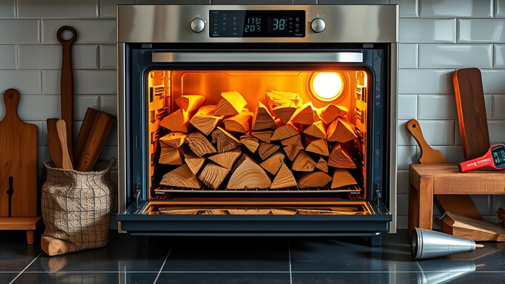 monitor oven temperature carefully