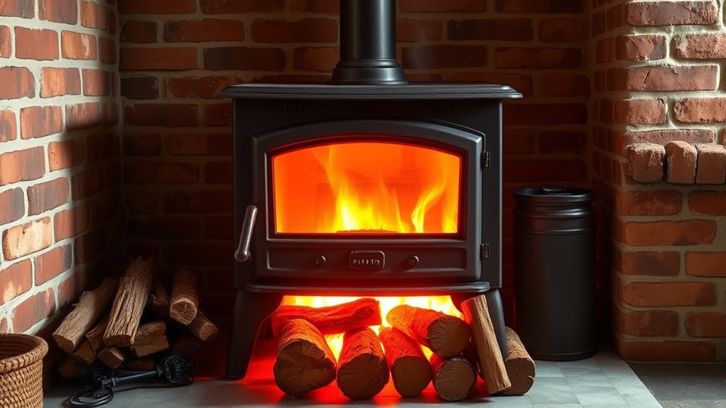 monitor stove temperatures carefully