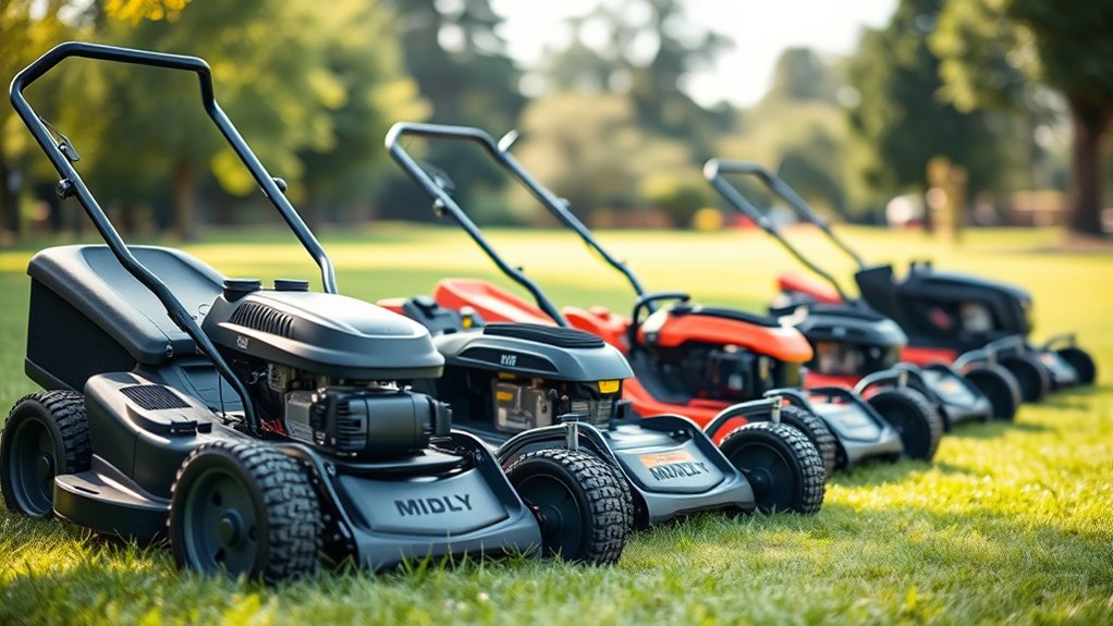 mower features and performance