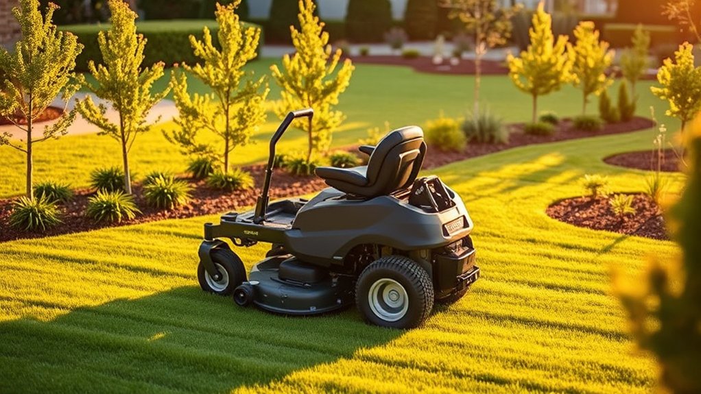 mowing capacity and durability