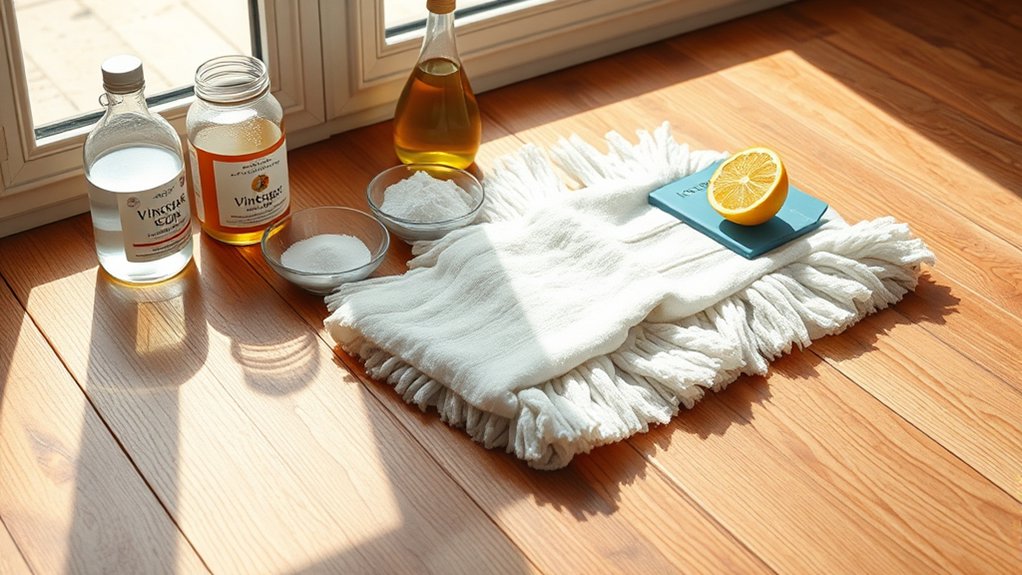natural wood floor cleaners