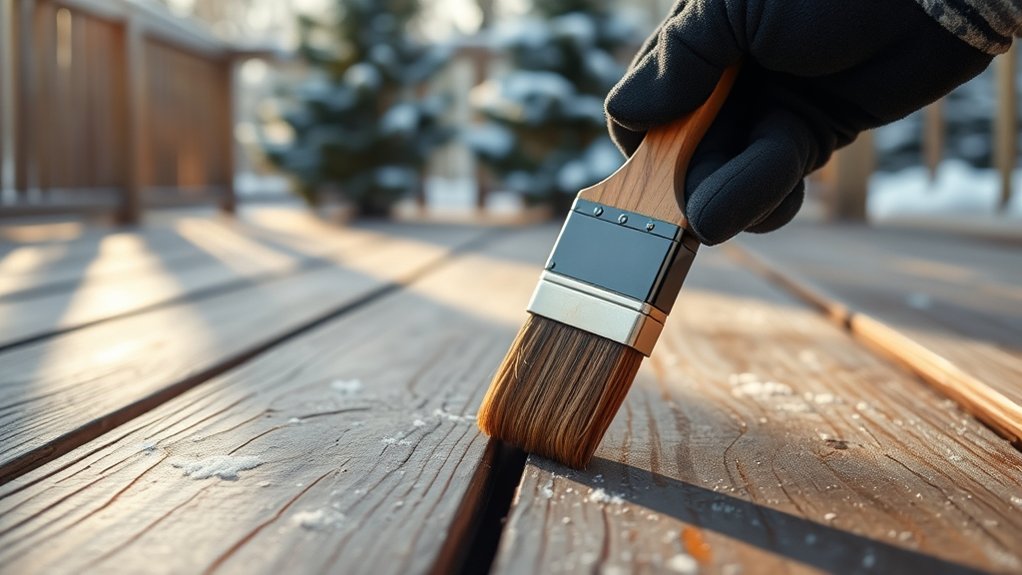 oil based stains for winter