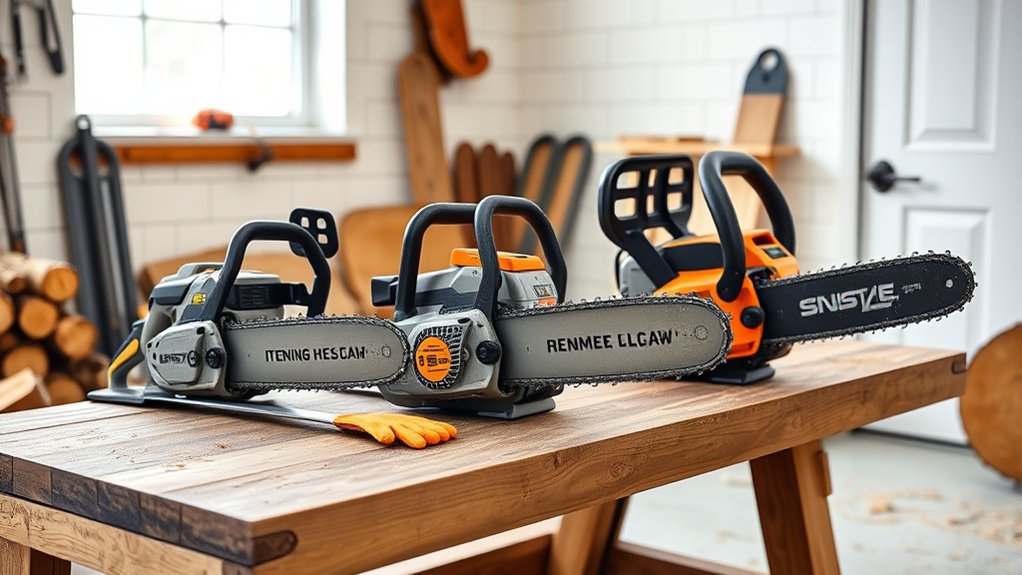 optimal chainsaw size selection