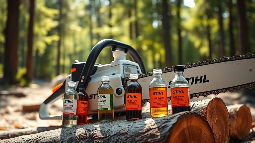 optimal fuel for chainsaw