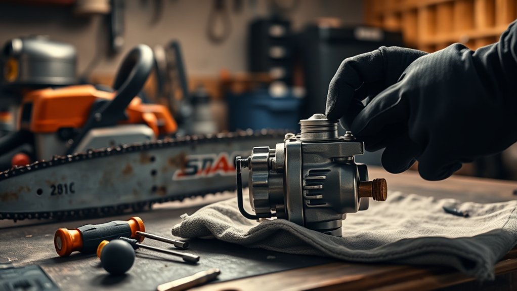 optimize carburetor for starting