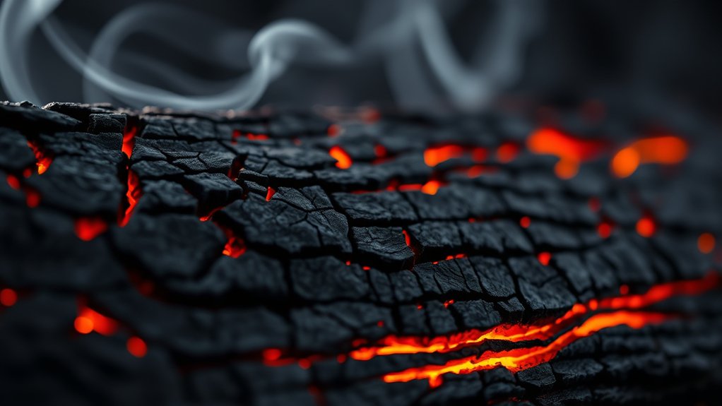 oxidation prevents wood melting