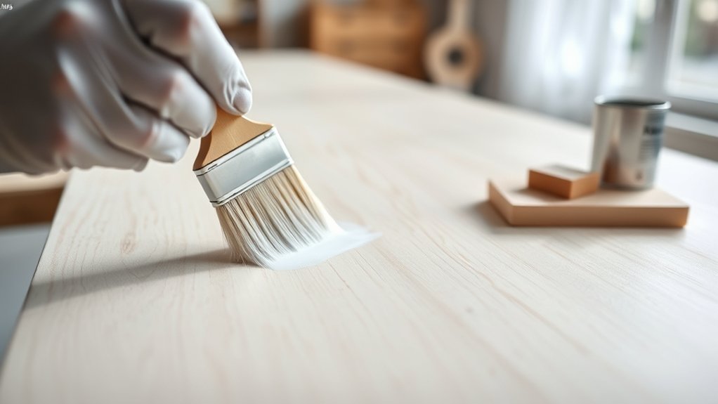 paint engineered wood properly