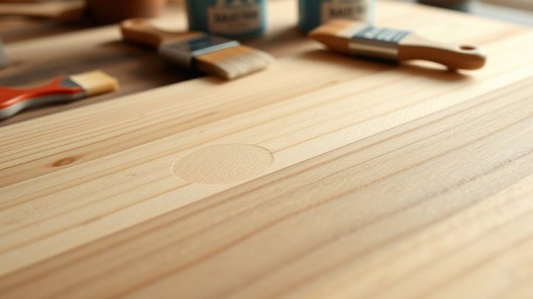 painting over wood filler