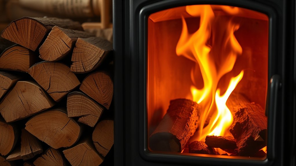 pine wood quick burn