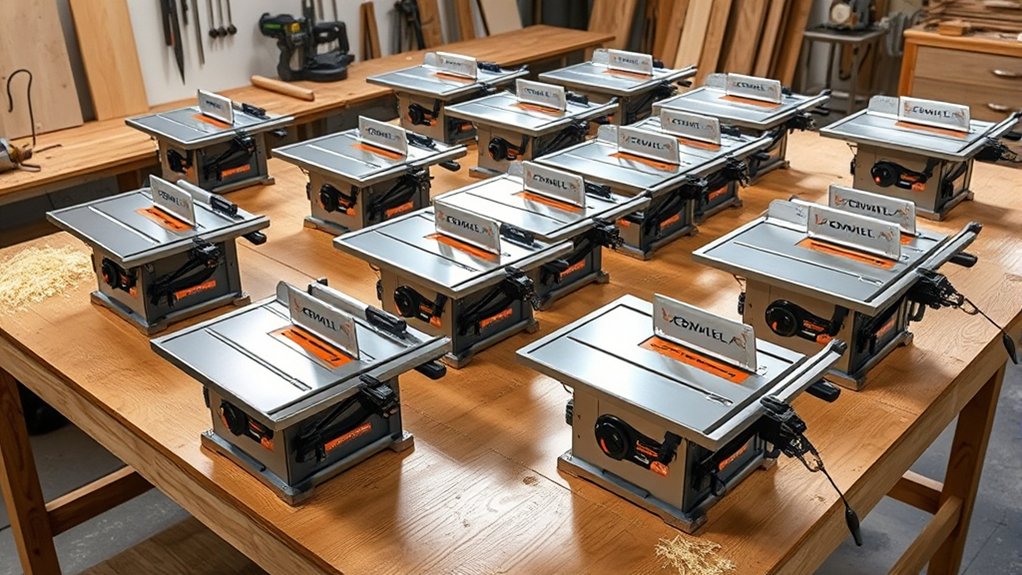 precision cutting table saws