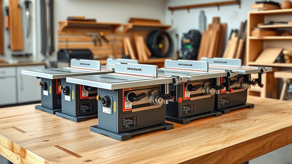 precision cutting table saws