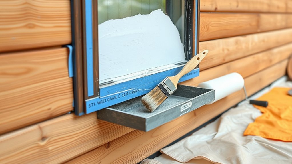 prepare prime paint maintain