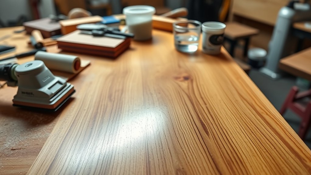 prepare wood for epoxy