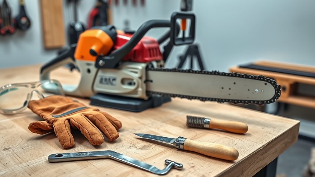 prepare workspace and safety