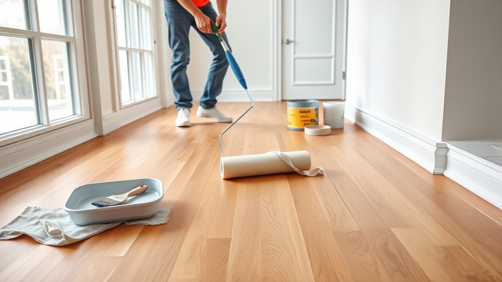 primer and two finish coats