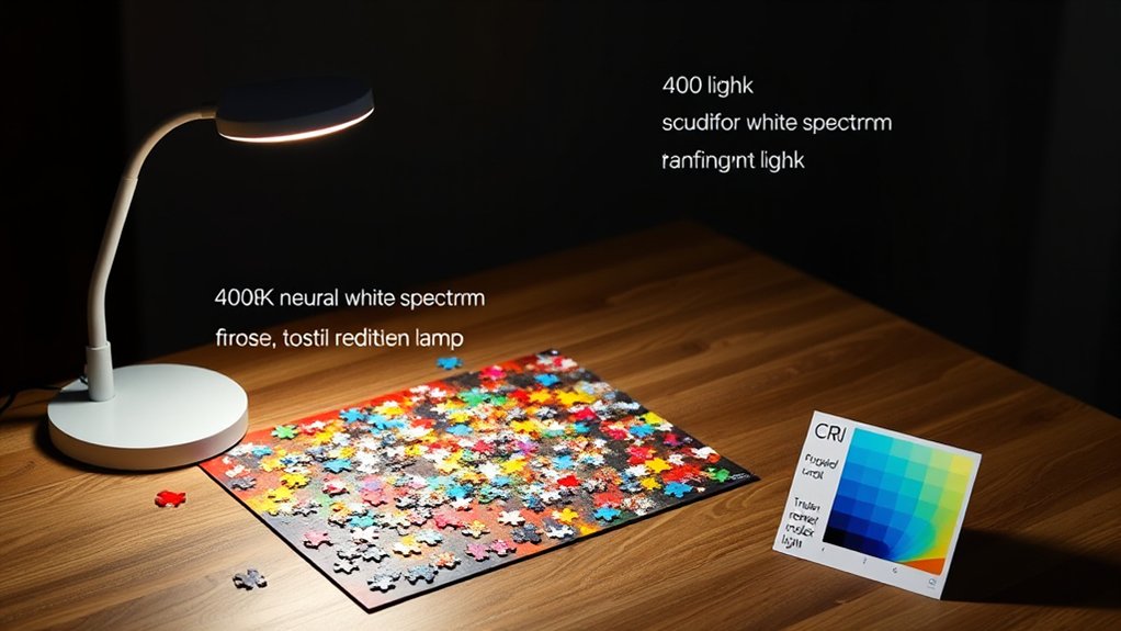 proper puzzle lighting setup