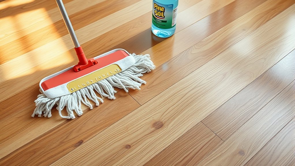 properly dilute pine sol cleaner