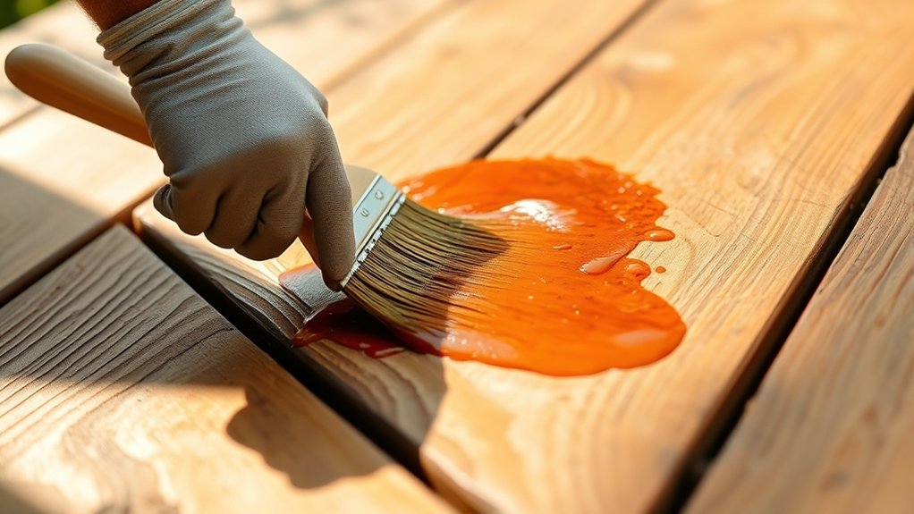 protect outdoor wood effectively