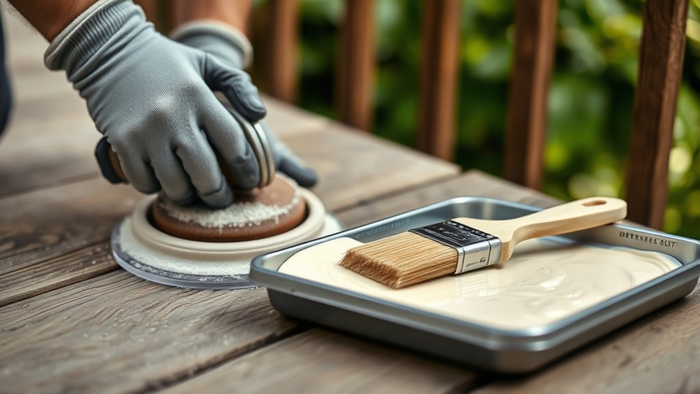 protect painted wood regularly