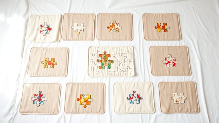 puzzle piece protection mats
