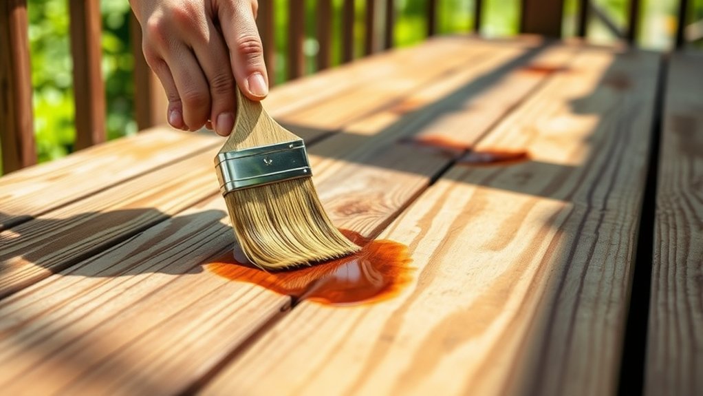 restain wood without sanding