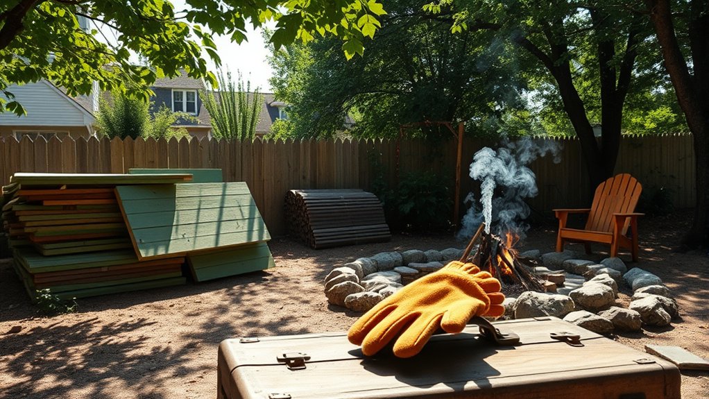 safe disposal of treated wood