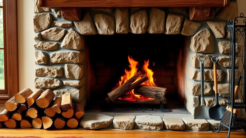 safe gas to wood conversion