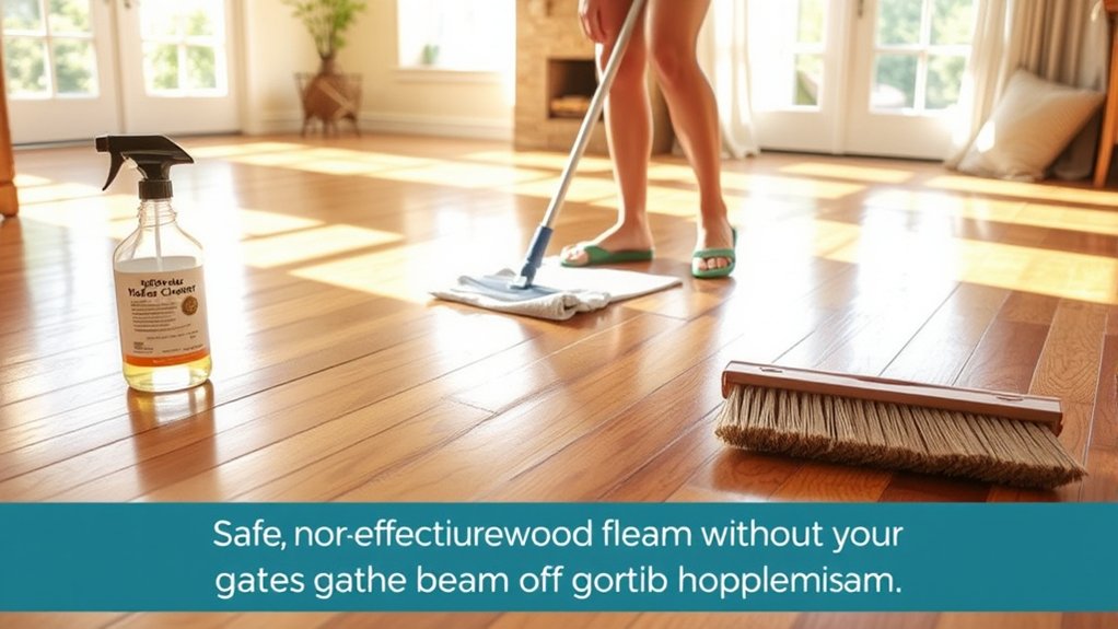 safe hardwood floor cleaning
