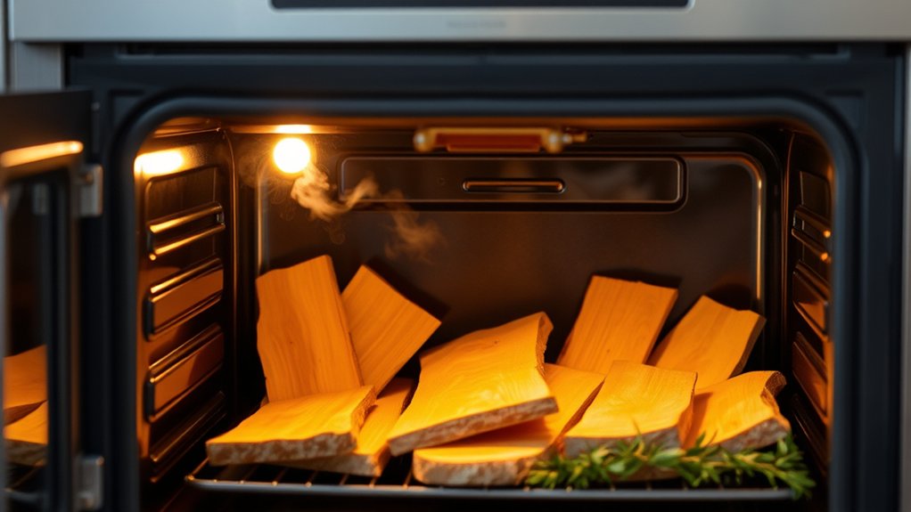 safe oven wood drying