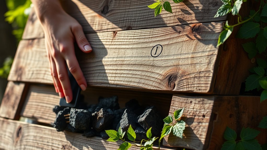 safe pallet wood burning