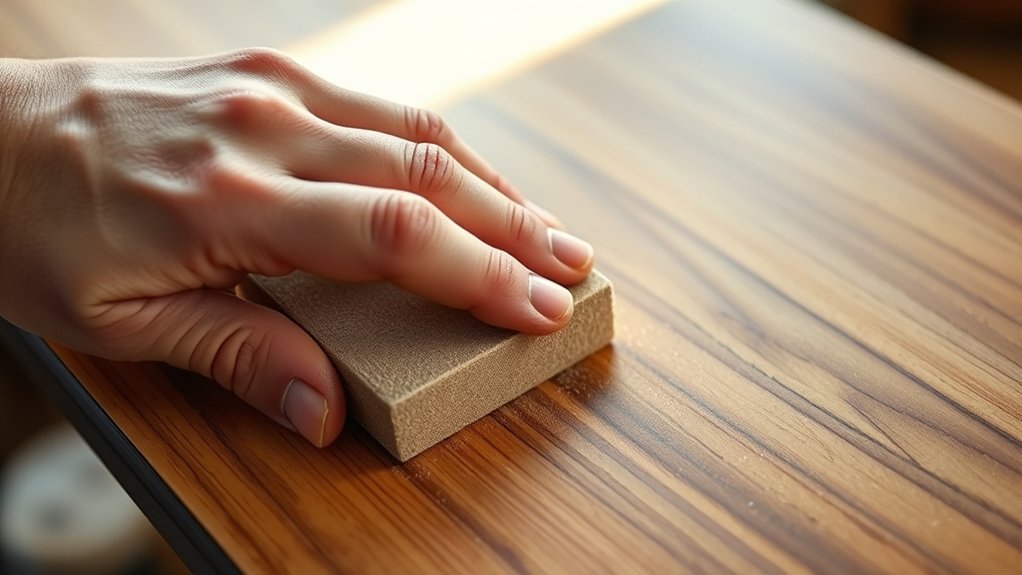 safe veneer sanding techniques