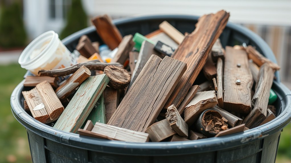 safe wood disposal practices