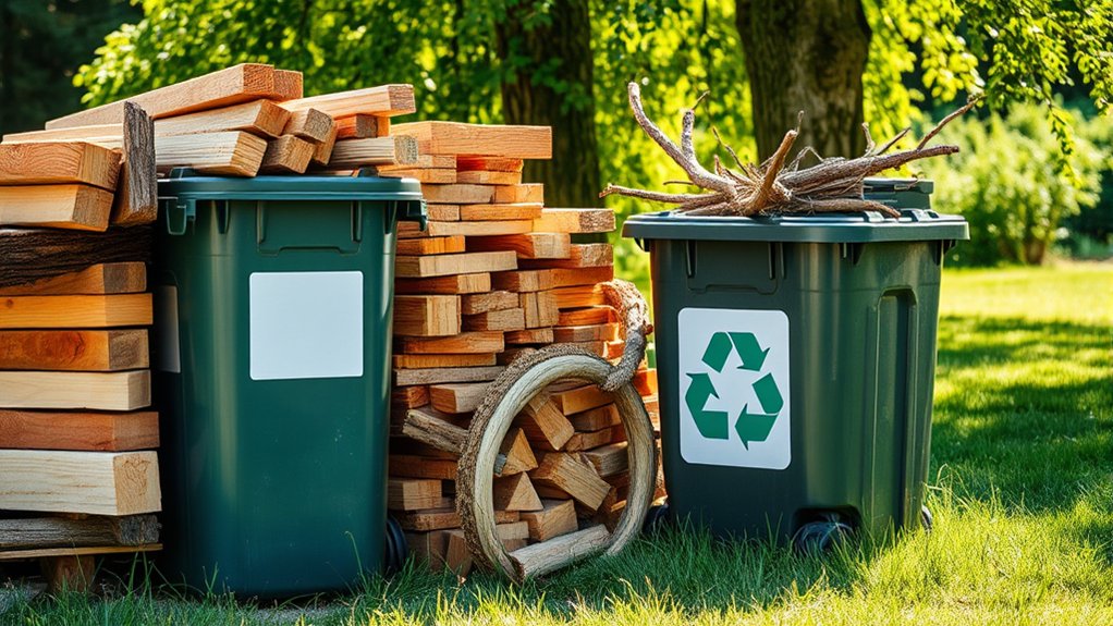 safe wood for recycling