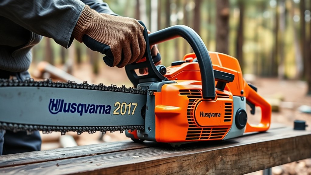 safety checks before chainsaw use