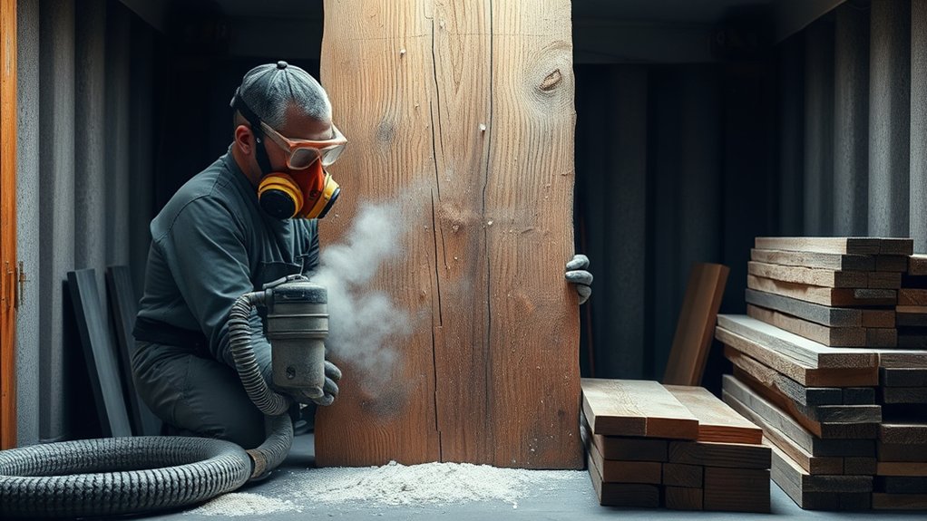 sandblasting wood pros cons