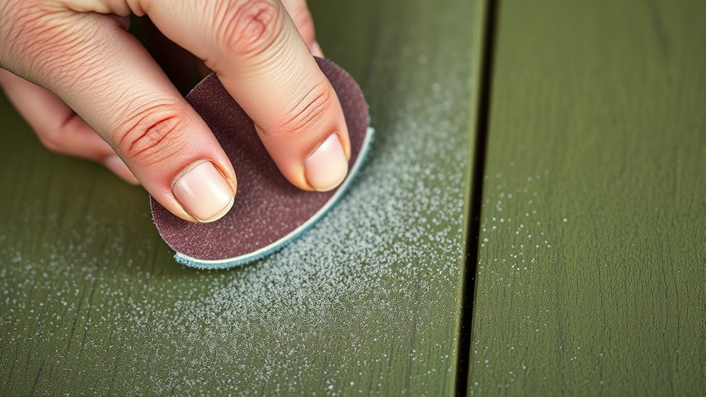 sanding pressure treated wood