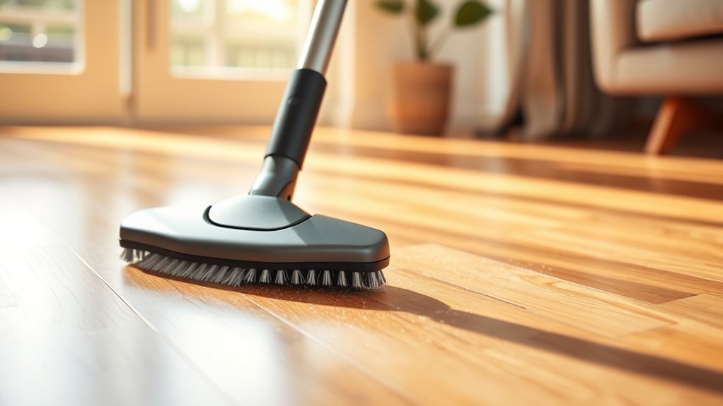 scratch free hardwood vacuuming