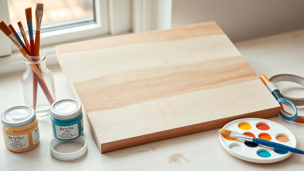 seal acrylic paint properly