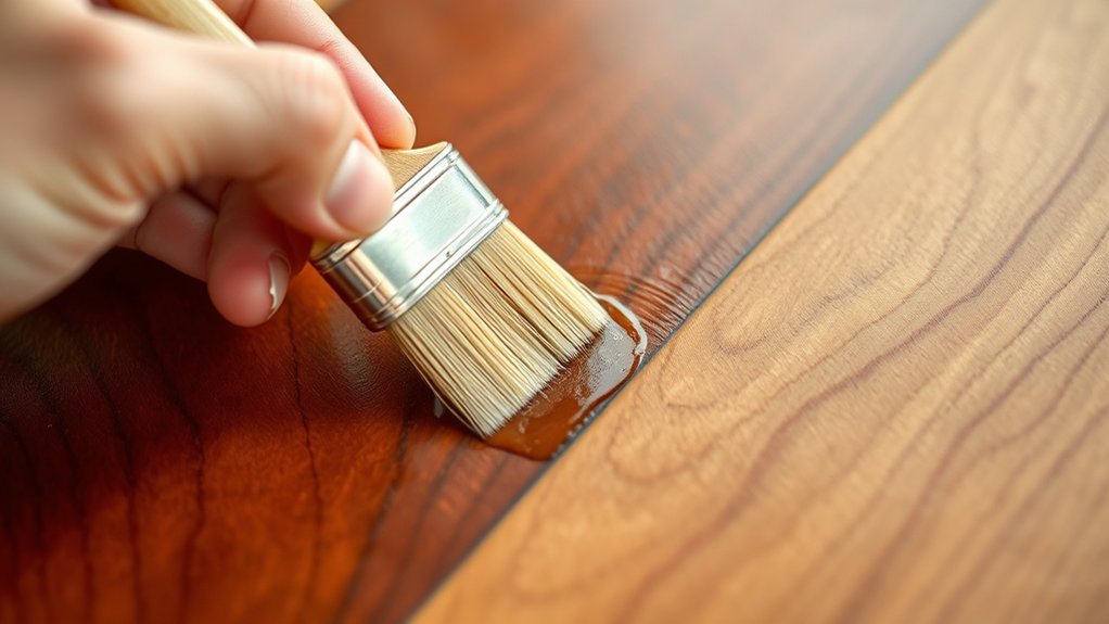 seal and finish carefully