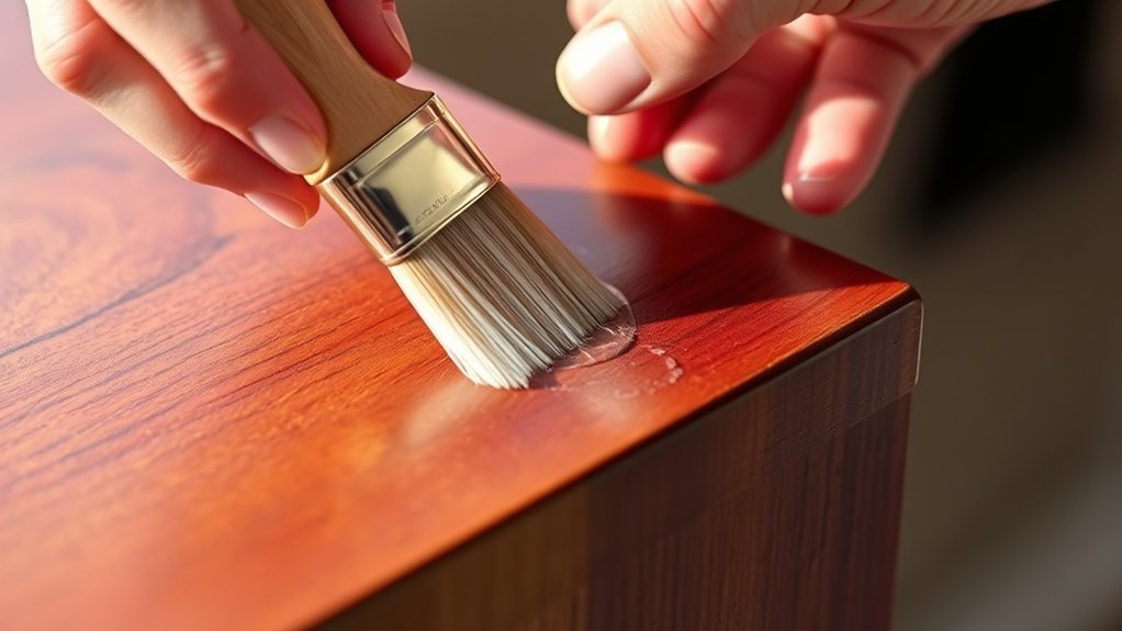 seal and maintain painted wood