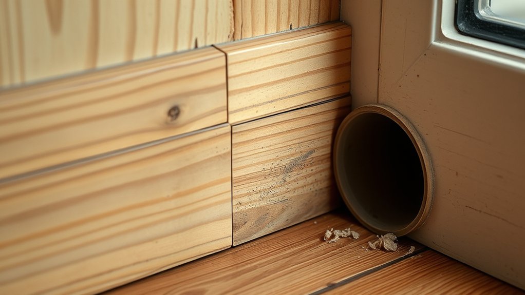 seal wood block mice