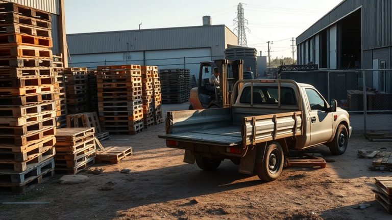 selling wood pallets locally